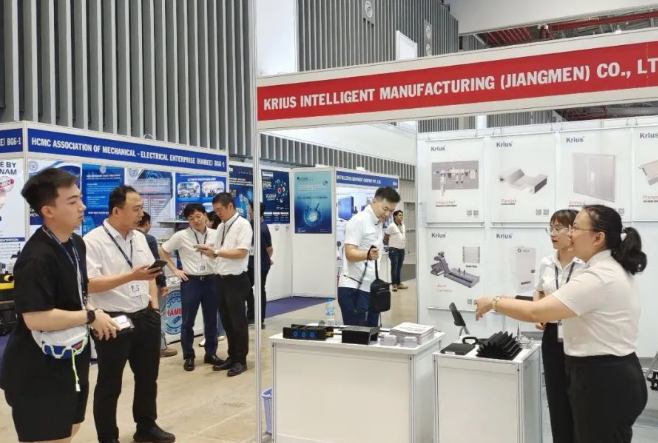 Krius | 越南胡志明国际机床及金属加工技术展览会盛大开幕！